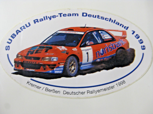Orig aufkleber kremer - 2, orig.