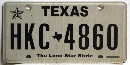 Texas nummernschild usa - nummernschild,