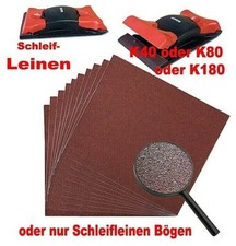 Schleifleinen schleifpapier - schleifleinen,