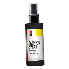 Marabu Fashion Spray schwarz Textilsprühfarbe Stofffarbe zum Sprühen 100 ml