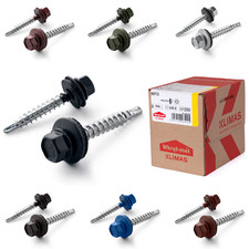 Trapezblech Schrauben Bohrschrauben selbstbohrend Dichtscheibe Dach 25 - 100 mm