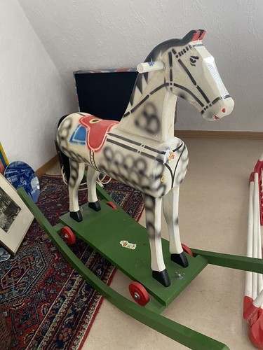 Schauckelpferd antik - schauckelpferd,