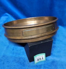 Vintage um 1930 N Begrünung Kupfer Labor Testsieb 90 Mikron 