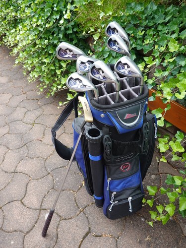Golf schläger und - golf, bag