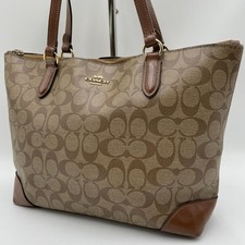 Coach Tasche braun Signature