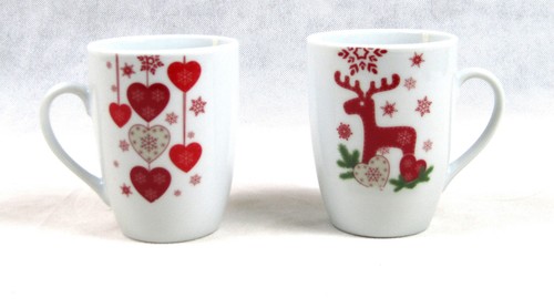 2er set weihnachtstassen - 2er,