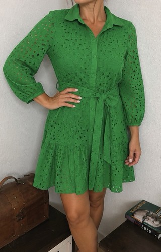 Zara damen hemdblusenkleid - zara,