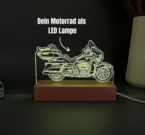 Harley davidson motorrad deko - harley,