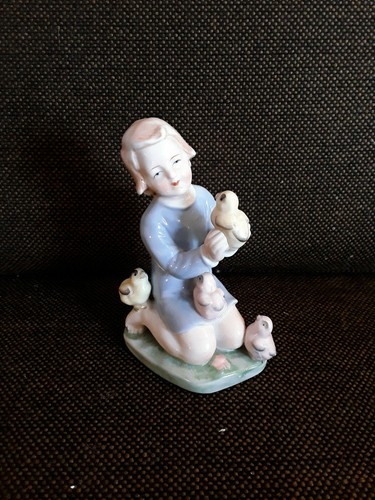 Porzellanfigur kinderfigur - porzellanfigur,