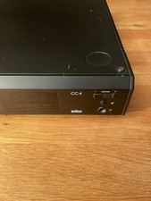 BRAUN Atelier CC4 HiFi Control Center Tuner Schwarz + Accessoire