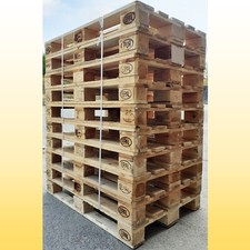10 Europaletten Tauschpaletten 1.Wahl Holzpaletten (Klötzer Vollholz)
