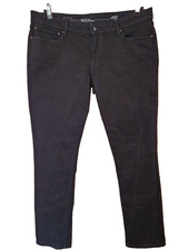 Jeans v. LEVIS "Demi Curve" W34 (dt. 44-46) - Black Denim - elastisch