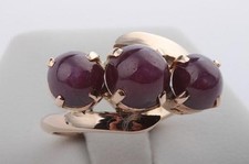 Stern Rubin Ring 585er 14k