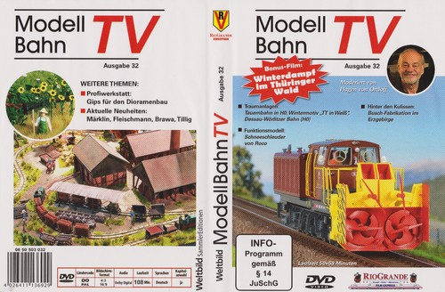 Dvd modell bahn - dvd-modell, ausgabe