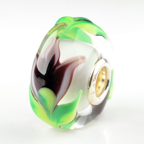 Trollbeads tulpe ooak - ,