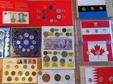 Konvolut Münzen Sätz China