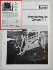 Prospekt Lanz Zetcat R41