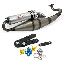 Auspuffanlage LeoVince Komplettanlage HAND MADE TT, Aluminium, mit Zulassung