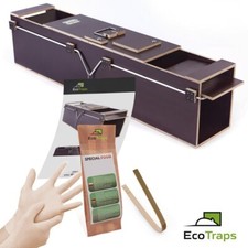 echte (102cm Länge) Marderfallen Lebendfallen Tierfallen Iltisfallen Kastenfalle