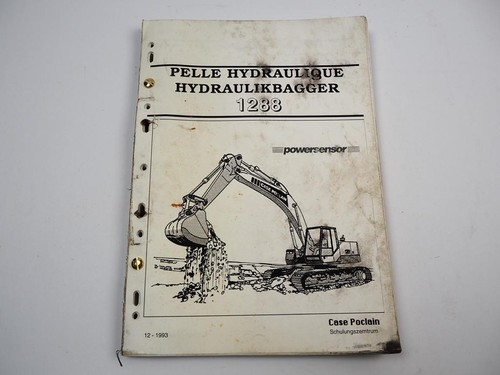 Case poclain 1288 bagger - case,