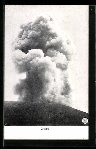 Ansichtskarte vesuvio - ansichtskarte,