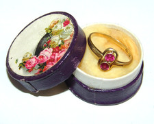 Alter Ring Jugendstil um 1900