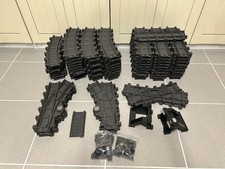 Playmobil Gleise Weichen Kreuzung Prellbock Kurven