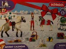 NEU-OVP~SCHLEICH~ADVENTSKALENDER PFERDE~98642~HORSE CLUB~PFERDEHOF~RARITÄT