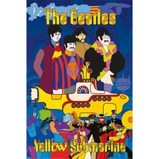 Poster The BEATLES - Yellow
