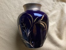 Porzellanvase, Kobaltblau