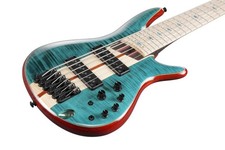 Ibanez Premium SR1426B-CGL Caribbean Green Low Gloss E-Bass 6-String+Gigbag| Neu