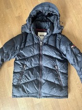 Tommy Hilfiger Kinder Herren Daunenjacke Gr. S wie XS Schwarz  Warm Ideal Winter
