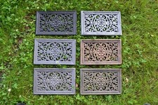 23 x 15 Mix Lüftungsgitter elüftungsgitter Abluftgitter Antik Gusseisen Ofen