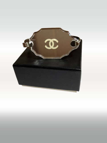 Chanel coco mark - silber, logo
