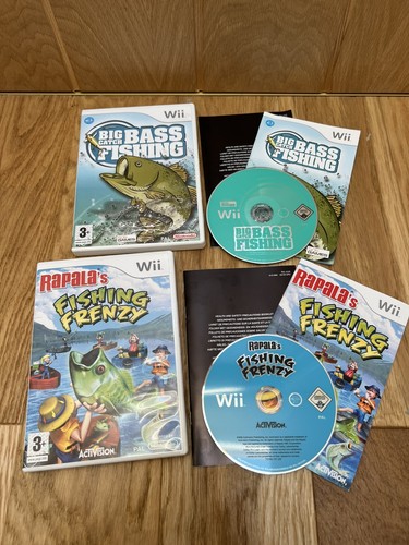 Nintendo wii rapalas fishing - nintendo,