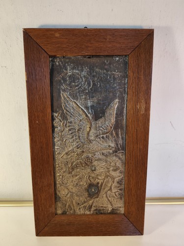 Kupfer relief 1900 adler - kupfer,