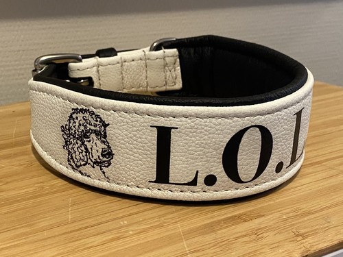 Breites design hundehalsband - design,