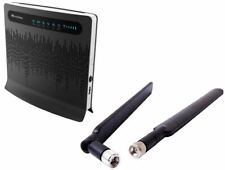 Huawei B593s-22 4G LTE 150Mbps Router WLAN ohne Simlock + 2 x SMA Antennen