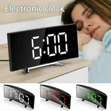 LED Wecker Digital Alarm USB