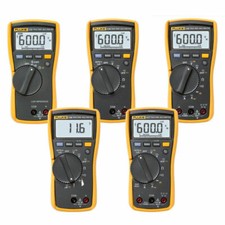 Fluke 113/114/115/116/117 True RMS Digitalmultimeter alle mit Testleitungen