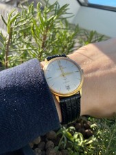 Vintage 1960s DUCADO ANKER Automatic - 25 Jewels - PUW 1461 - Gold Plated