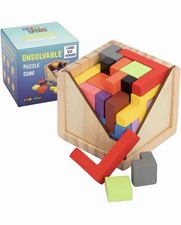 Unsolvable Puzzle Cube |