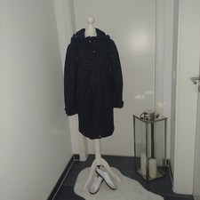 Neu wollmantel Esprit M 40 42 Herbstmantel Winterjacke dunkelblau Boucle Top