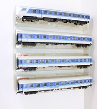 Fleischmann H0 4x IR Wagen mit