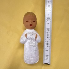 Figur aus Ton, singender Engel von Jullar aus Spanien, Vintage