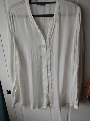 Blusen weiss satin rosa - ,, ,