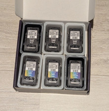 6 Stück LEERE Druckerpatronen Canon PG 540 & CLE 541