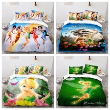 Kinder Tinker Bell Bettbezug Bettwäsche Set Kissenbezüge 135x200 200x200 240x220