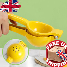 Manuelle Zitronenpresse Aluminiumlegierung Handpresse Orangenpresse Obst tragbar UK