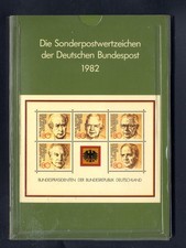 Bund / Berlin: Jahrbuch 1982 postfrisch mit Schwarzdruck (Berlin SD 1)